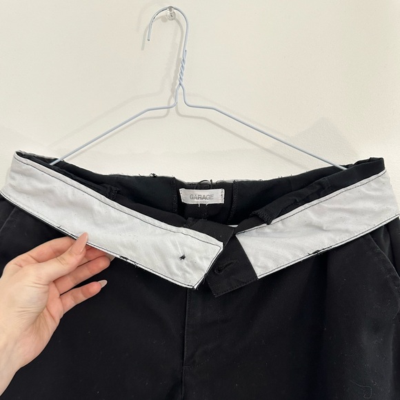 Garage cargo carpenter pants with white reversible waistband. Size 3 (s-m). - Picture 3 of 9